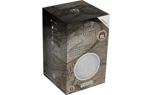 Groft Hvidt Kværnsalt 350 Gram 7 Breve Á 50 Gram