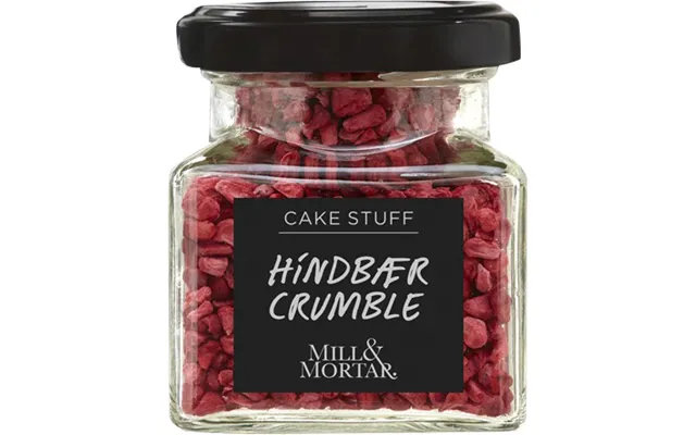 Hindbærcrumble