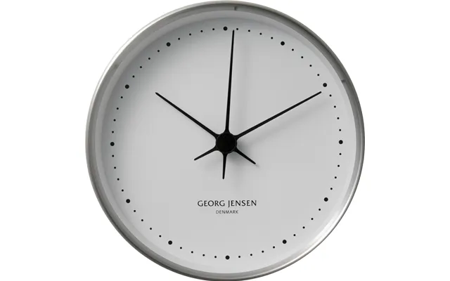 Hk Vægur Stål Hvid 22cm