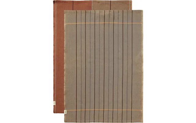 Ito Tea Towel Set Of 2 - Hazel Oat