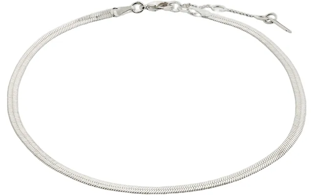 Joanna Ankle Chain Silverplated