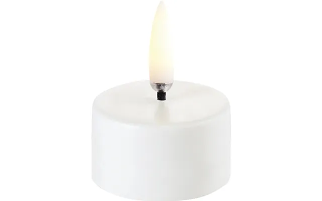 Led Tealight 400 Battery Incl. - Nordic White Wax