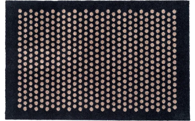 Måtte 60x90 Cm - Dot Sort Sand