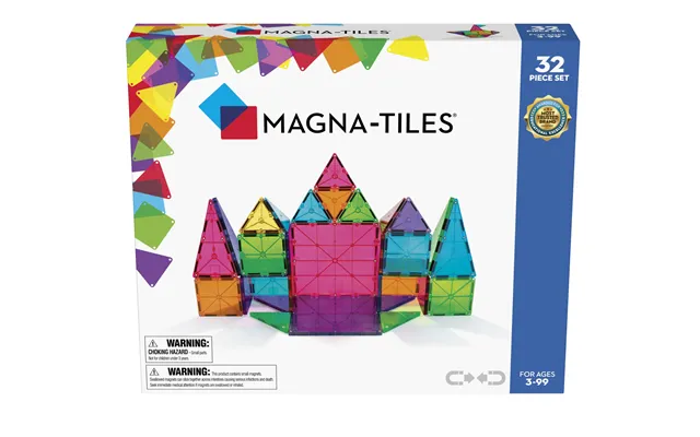 Magnatiles Clear Colours 32stk