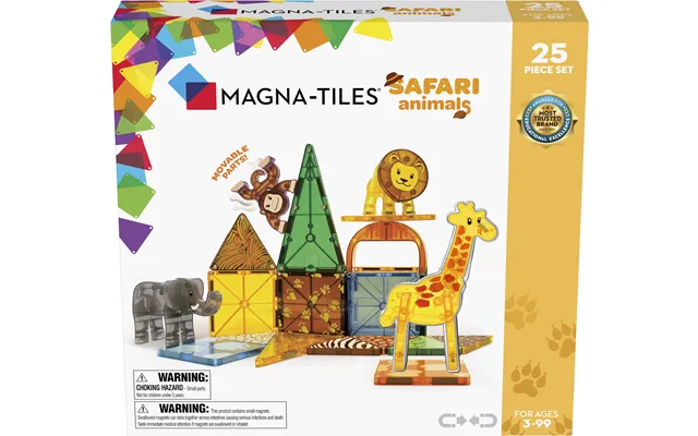 Magnatiles Safari. - 25 Pcs
