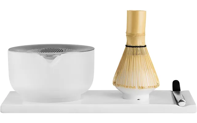 Matcha Set Matte White Frosted Glass Bowl