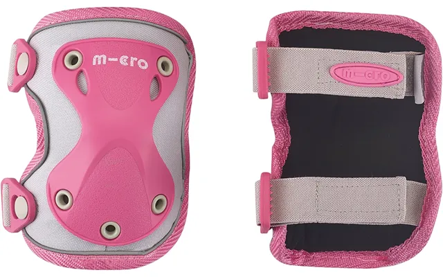 Micro Knæ- Og Albuebeskyttere - Reflective Pink M