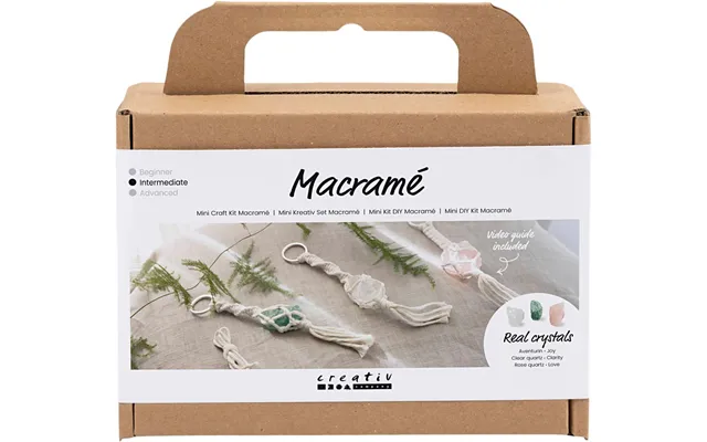 Mini Diy Kit Macramé - Nøglering
