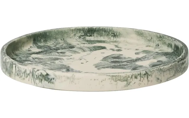 Mist Tray Ø30 - Emerald Off-white