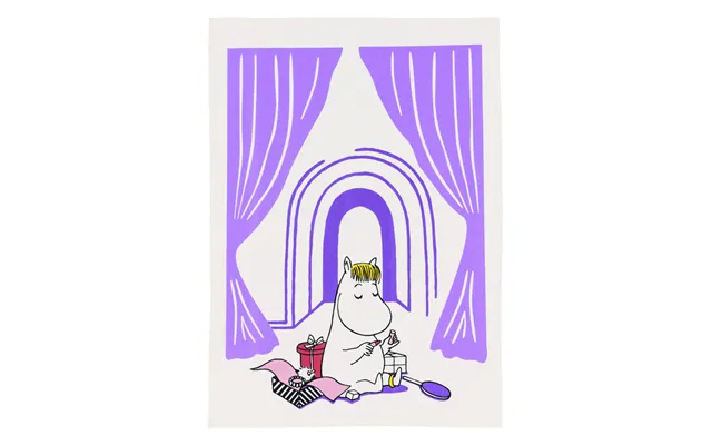 Moomin Arabia 50x70cm Viskestykke Snorkfrøkken Gots