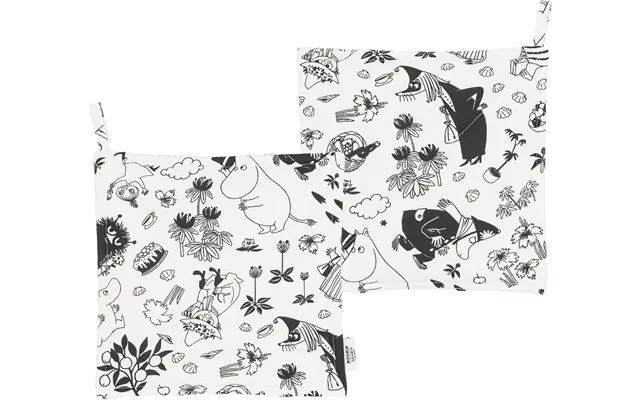 Moomin Arabia Grydelapper Neutral 2 Stk