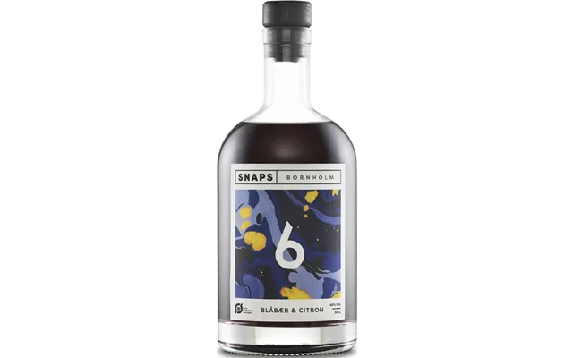 No. 6 Snaps Bornholm Blåbær Citron 40%