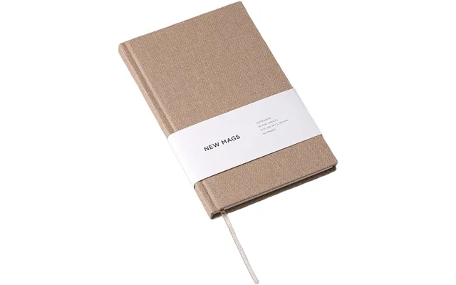 Notebook Sand Hardcover Blank