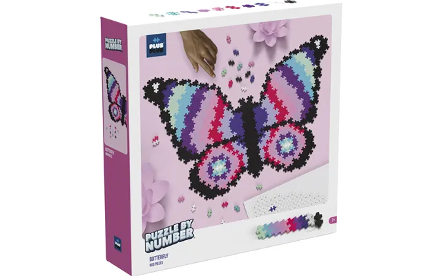 Puzzel By Number Butterfly