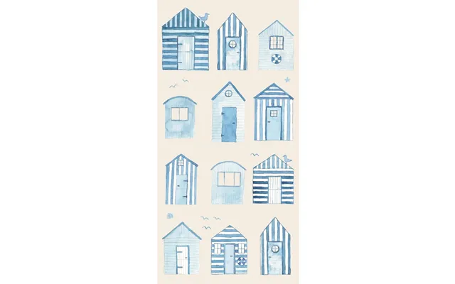 Serviet 10x20 Cm Strandhuse 16 Stk Pk