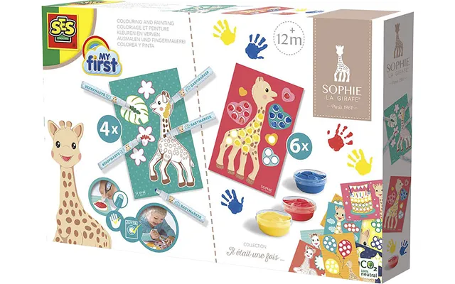Ses Creative Sofie La Girafe - Farve Og Male