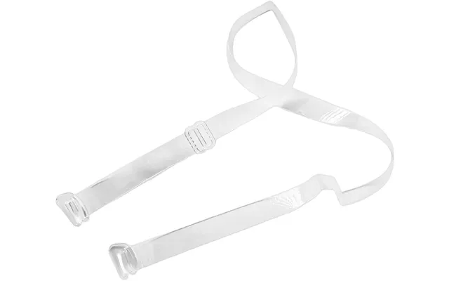 Silicone Bra Straps 1cm Clear - One Size