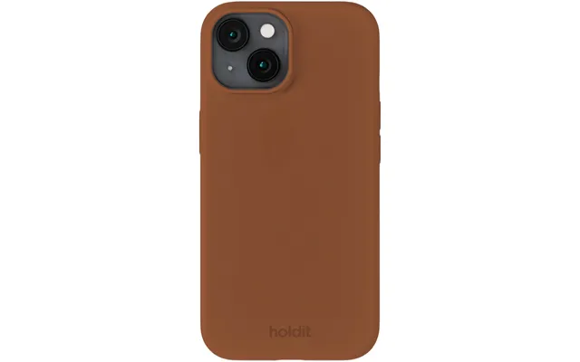 Silicone Case Iphone 14 13 Almond Brown