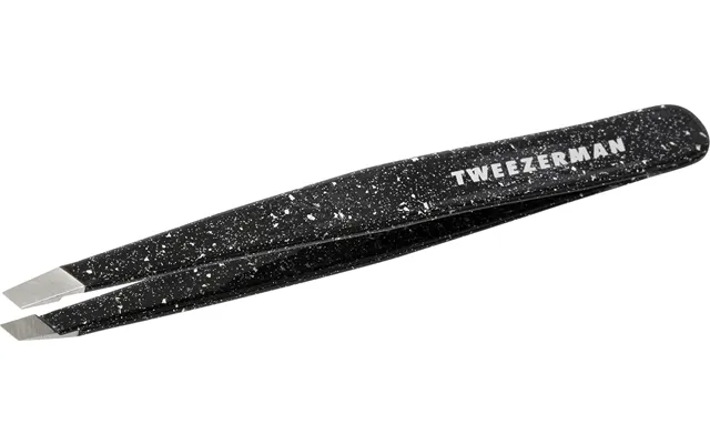 Slant Tweezer Sparkling Black Anniversary
