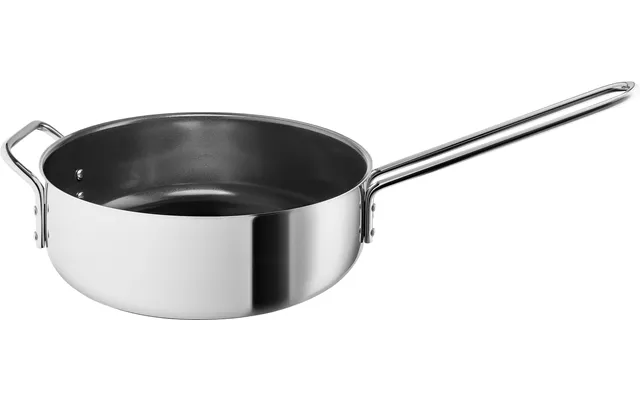 Stainless Steel Sauterpande 24 Cm Keramisk Sliplet Belægni
