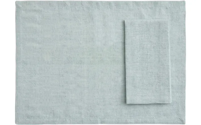 Tavolo Napkin Placematset Of 4-soft Green