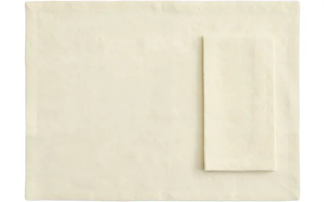 Tavolo Napkin Placematset Of 4-soft Yellow