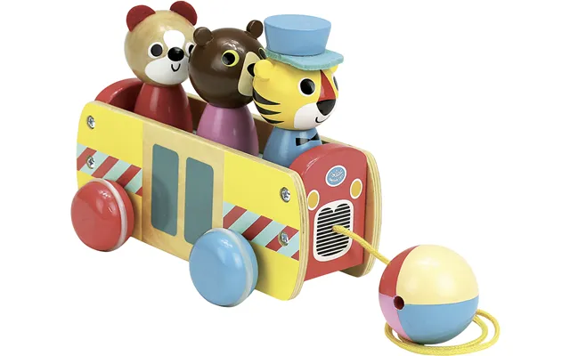Vilac Træklegetøj - Bus