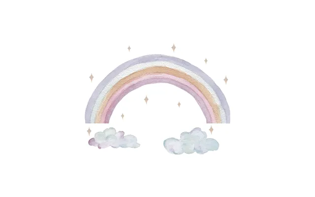 Wallsticker Fe Regnbue
