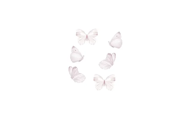 Wallsticker Sommerfugle 6 Stk.