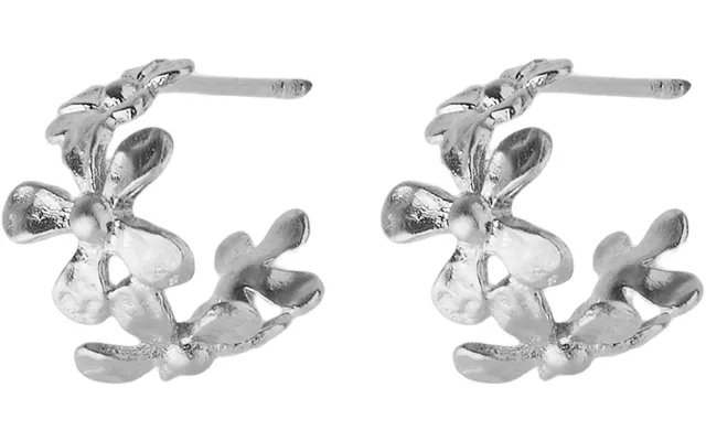 Wild Poppy Hoops