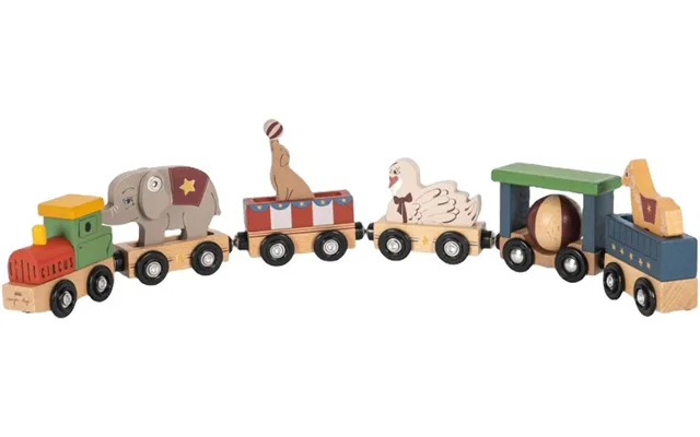 Wooden Animal Train