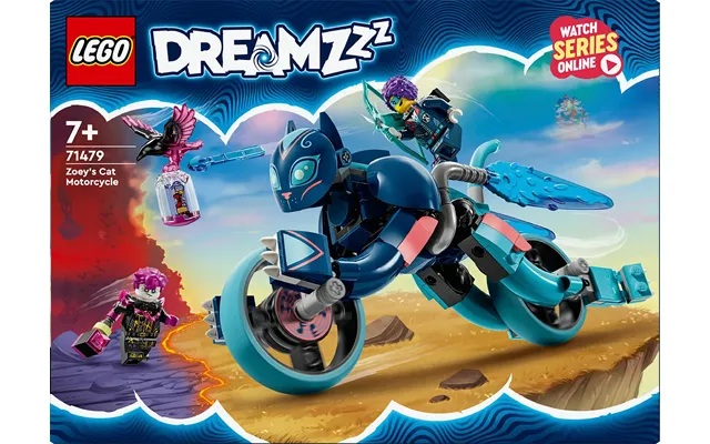 Zoeys Kattemotorcykel 71479