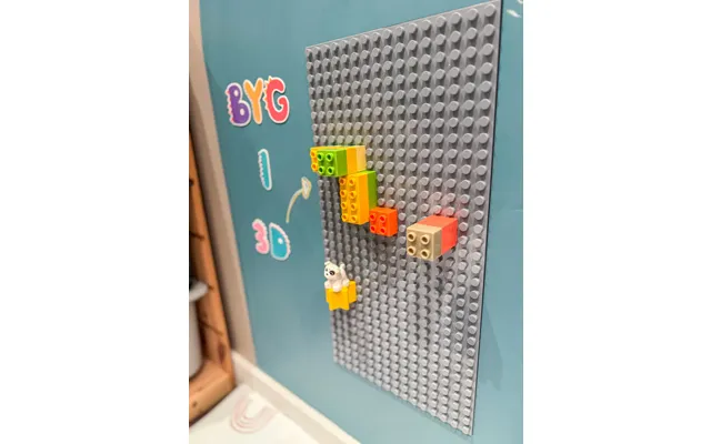 Magnetisk Stort Byggeboard - Til Store Klodser