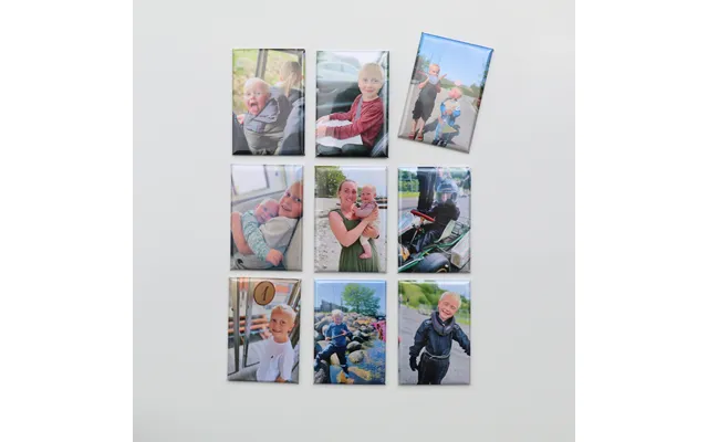Fotomagneter 5x8 Cm 12 Stk