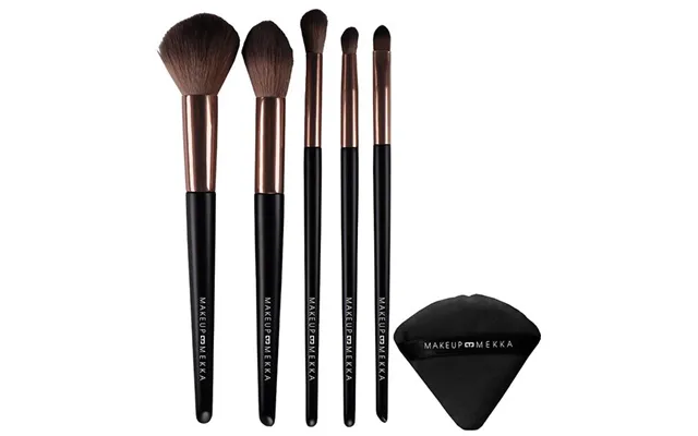 Black Bronze Brush Set & Puff