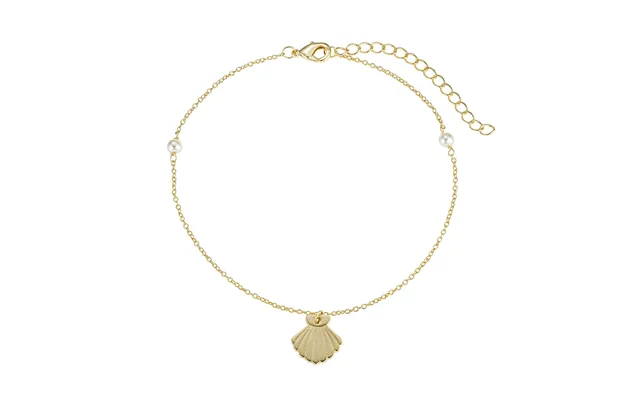 Pearly Shell Anklet - Gold