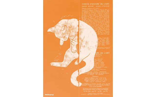 Kontraster - A3 Orange