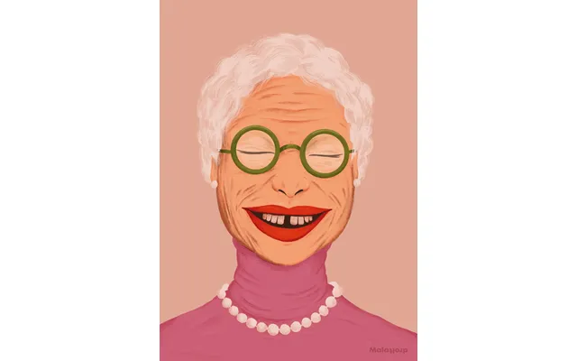 Nærsynet - 40x50 Rosa Pink