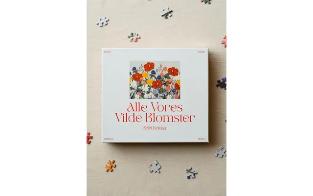 Puslespil Alle Vores Vilde Blomster 1000 Brikker
