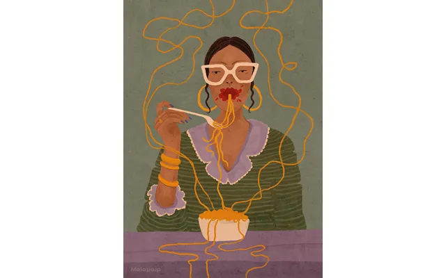 What's For Dinner - 40x50 Grøn
