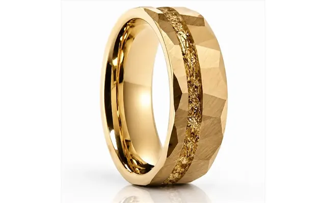 Aurelio - Pvd Forgyldt Tungstenring