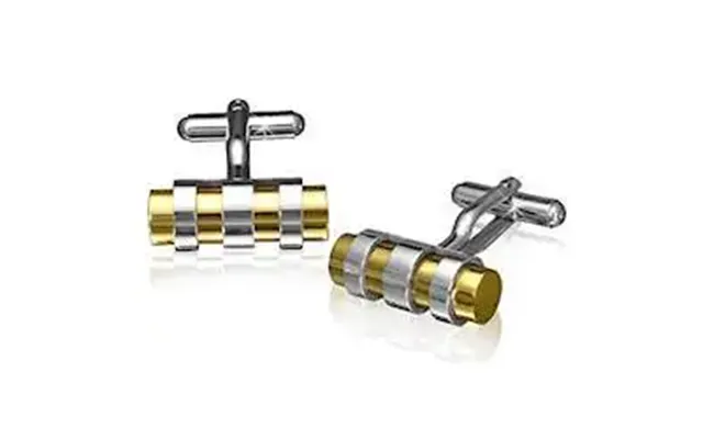 Goldbelagte Manchetknapper