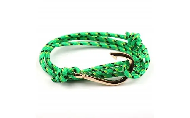Grøn Sejlersnor Armbånd