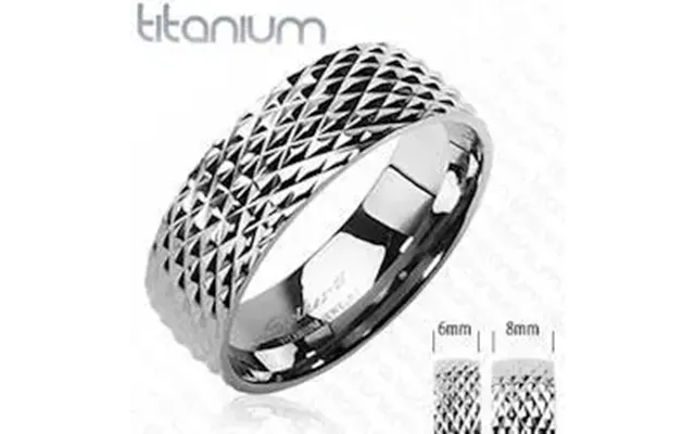 Titanium Ring Som Forlovelse Eller Enkeltvis.