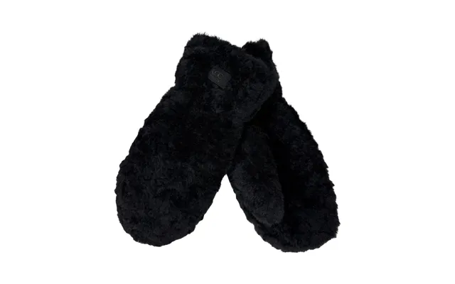 Fluffy Og Varme Luffer Sort