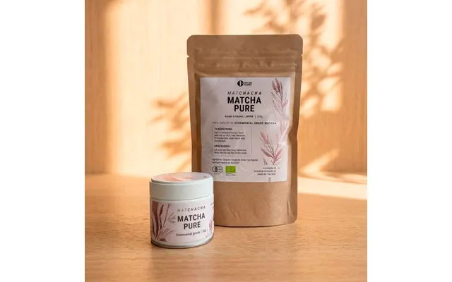 30g Dåse Og 100g Pose Ceremonial Grade Matcha Te