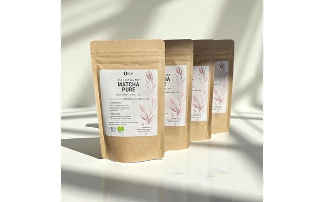 4 X 100g Økologisk Ceremonial Grade Matcha Te