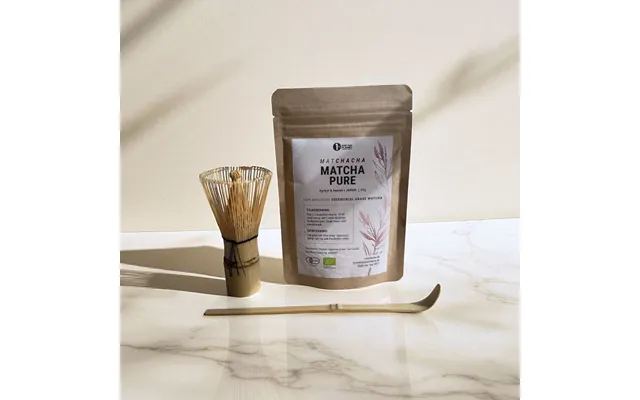 Begynder Matcha Sæt Matcha - Bambuspiskeris Og Matcha-ske