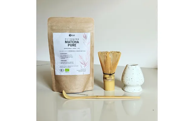 Matcha Sæt 50g Matcha - Bambuspiskeris