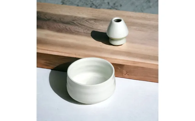 Matcha Skål Kop Matcha Chawan Og Bambusholder